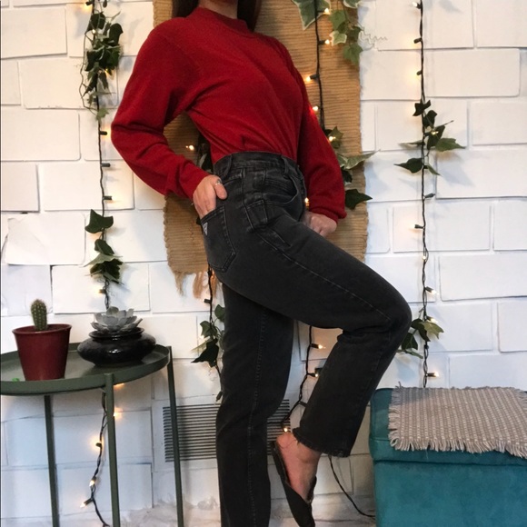 Guess Denim - Vintage Guess high waist stone wash jeans